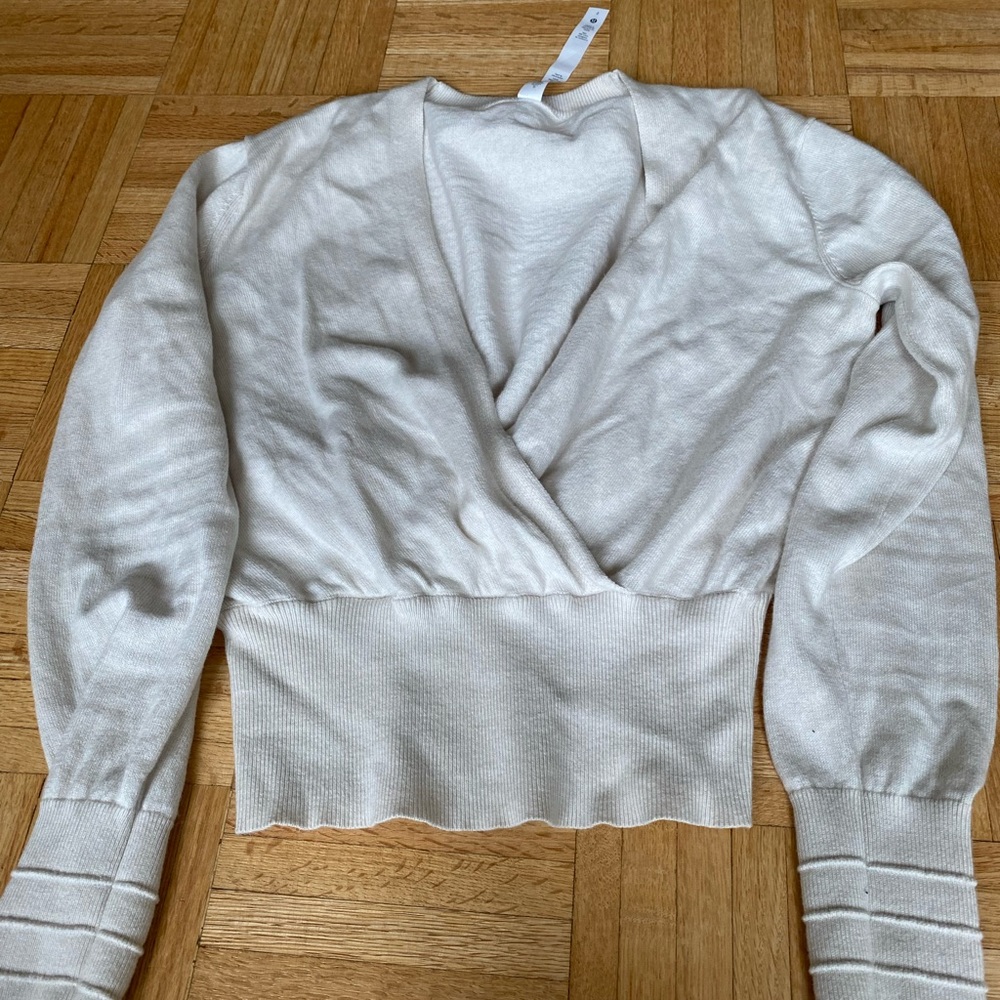 Lululemon cross over cardigan